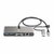 Startech - 2 portos USB-C hub Ethernettel és RS-232-vel - 5G2A1SGBB-USB-C-HUB