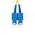Startech - 3 m (9,8 láb) SC-SC (UPC) OS2 egymódusú duplex optikai kábel - SMDOS2SCSC3M