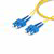 Startech - 3 m (9,8 láb) SC-SC (UPC) OS2 egymódusú duplex optikai kábel - SMDOS2SCSC3M