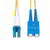 Startech - 5 m (16,4 láb) LC-SC (UPC) OS2 egymódusú duplex optikai kábel - SMLCSC-OS2-5M