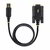 Startech - 3 m-es (10 láb) USB-soros adapterkábel - 1P10FFC-USB-SERIAL