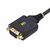 Startech - 3 m-es (10 láb) USB - null modem soros adapterkábel - 1P10FFCN-USB-SERIAL