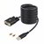 Startech - 3 m-es (10 láb) USB - null modem soros adapterkábel - 1P10FFCN-USB-SERIAL