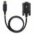 Startech - 1 m-es (3,3 láb) USB-soros adapterkábel - 1P3FFCB-USB-SERIAL