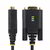 Startech - 1 m-es (3,3 láb) USB-soros adapterkábel - 1P3FFCB-USB-SERIAL
