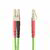 Startech - 2 m (6,6 láb) LC-LC (UPC) OM5 multimódusú optikai kábel - LCLCL-2M-OM5-FIBER