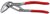KNIPEX Cső- és vízpumpafogó Cobra®ES, keskeny fejforma, 180mm, 87 51 180
