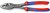 KNIPEX Fogó TwinGrip, 250 mm, 2K nyél