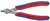 KNIPEX Fogó, Műszerészfogó oldalcsípő, 125 mmm