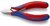 KNIPEX Fogó, Oldalcsípő, 115 crom. 2K nyéllel