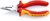 KNIPEX Fogó, Univerzális kombinált fogó, 145 mm, szigetelt, hegyes