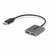 Startech - Kétmonitoros DisplayPort 1.4 elosztó - MST14DP122DP