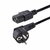 Startech - 3 m (10 láb) számítógép tápkábel, 18 AWG, EU Schuko - C13 tápkábel - 713E-3M-POWER-CORD