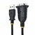 Startech - 1 m-es USB-soros kábel - 1P3FP-USB-SERIAL