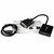 Startech - DVI-D - VGA aktív adapter átalakító kábel - DVI2VGAE