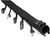 Startech - 40"-os (1 m-es) neoprén kábelrendező cipzárral és csattal - WKSTNCMZP