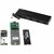 Startech - USB-C 10Gbps - M.2 NVMe vagy M.2 SATA SSD ház - SM2E1BMU31C