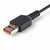 Startech - 1 m-es (3 láb) biztonságos töltőkábel - USB-A - USB-C adatblokkoló - USBSCHAC1M