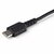Startech - 1 m-es (3 láb) biztonságos töltőkábel - USB-A - USB-C adatblokkoló - USBSCHAC1M
