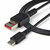 Startech - 1 m-es (3 láb) biztonságos töltőkábel - USB-A - USB-C adatblokkoló - USBSCHAC1M