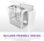 NZXT - H3 Flow (2025) számítógépház - Matt fehér - CC-H31FW-01