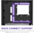 NZXT - H3 Flow (2025) számítógépház - Matt fekete - CC-H31FB-01