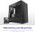 NZXT - H3 Flow (2025) számítógépház - Matt fekete - CC-H31FB-01