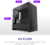 NZXT - H3 Flow (2025) számítógépház - Matt fekete - CC-H31FB-01