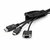 Startech - 1,5 m-es (4,9 láb) kábelrendező hüvely - CMSCOILED