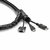 Startech - 1,5 m-es (4,9 láb) kábelrendező hüvely - CMSCOILED