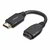 Startech - 6 hüvelykes (15 cm-es) HDMI portvédő kábel - HD2MF6INL