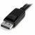 Startech - 91 cm-es (3 láb) panelre szerelhető DisplayPort kábel - DPPNLFM3PW