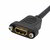 Startech - 91 cm-es (3 láb) HDMI anya-apa adapter - HDMIPNLFM3