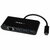Startech - 3 portos USB-C hub gigabites Ethernettel és 60 W-os tápellátás-áteresztő laptop töltéssel - 3 portos USB-C hub