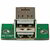Startech - 2 portos USB alaplap fejléc adapter - USBMBADAPT2