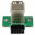 Startech - 2 portos USB alaplap fejléc adapter - USBMBADAPT2