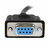 Startech - 1 m-es fekete DB9 RS232 soros nullmodem kábel - SCNM9FF1MBK