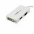 Startech - Utazó A/V adapter: 3 az 1-ben Mini DisplayPort - VGA DVI vagy HDMI átalakító - fehér - MDP2VGDVHDW