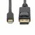 Startech - 3 m-es (10 lábas) Mini DisplayPort - DisplayPort 1.2 kábel - MDP2DPMM3M