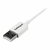 Startech - 1 m-es fehér Micro USB kábel - A - Micro B - USBPAUB1MW