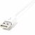 Startech - 2 m-es (6 lábas) USB-Lightning kábel - USBLT2MW