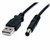 Startech - USB - 5,5 mm-es tápkábel - M típusú hengeres - 90 cm- USB2TYPEM