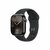 Apple - Watch S10 Cellular 42mm Slate Titanium Case with Black Sport Band S/M - MWXG3