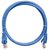 NIKOMAX - S/FTP, CAT6a, PVC, 1m, kék - NMC-PC4SA55B-010-BL