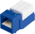 NIKOMAX Keystone betét UTP, CAT6 FT/110/ Krone szerszámmal szerelhető, kék szín - NMC-KJUE2-FT-BL