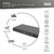 Assmann-DIGITUS 24 portos gigabites hálózati switch, 19 hüvelykes, nem menedzselhető, 2 uplink port, SFP - DN-95348-2