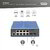 Assmann-DIGITUS Ipari 8+2 portos L2 menedzselt Gigabit Ethernet PoE switch - DN-651157