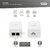 Assmann - 30W 1G ETHERNET POE+ INJECTOR 802.3AT SMALL HOUSING WHITE - DN-95132