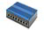 Assmann-DIGITUS 8 portos Fast Ethernet hálózati switch, ipari, nem menedzselt, 1 RJ45 uplink - DN-650106