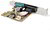 Startech - 2 portos PCI Express soros interfészkártya - 21050-PC-SERIAL-LP